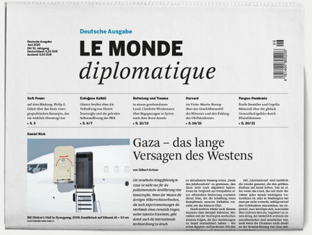 Daniel Rich illustriert die aktuelle deutsche Printausgabe der LE MONDE diplomatique