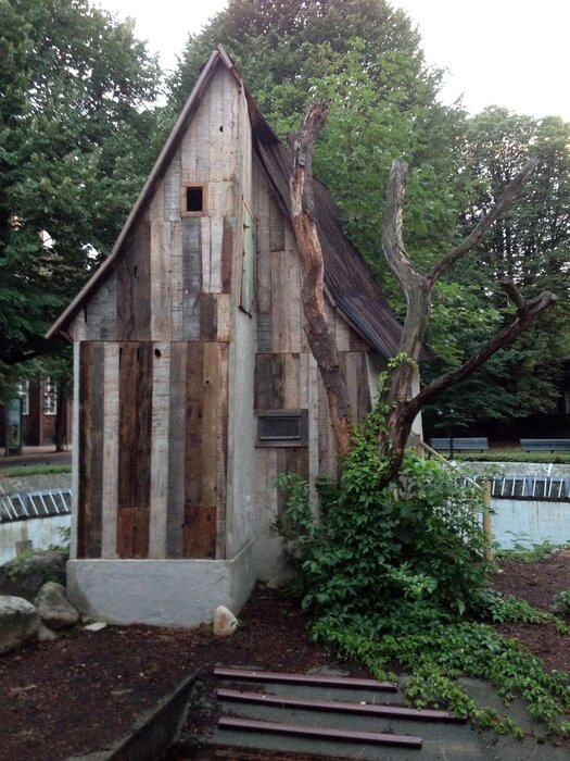 A House on Stones on an Island